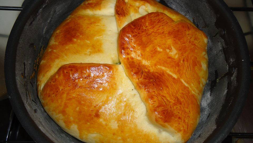 Noi donne in cucina Torta di pan brioche con ripieno di zucchine prosciutto cotto e mozzarella