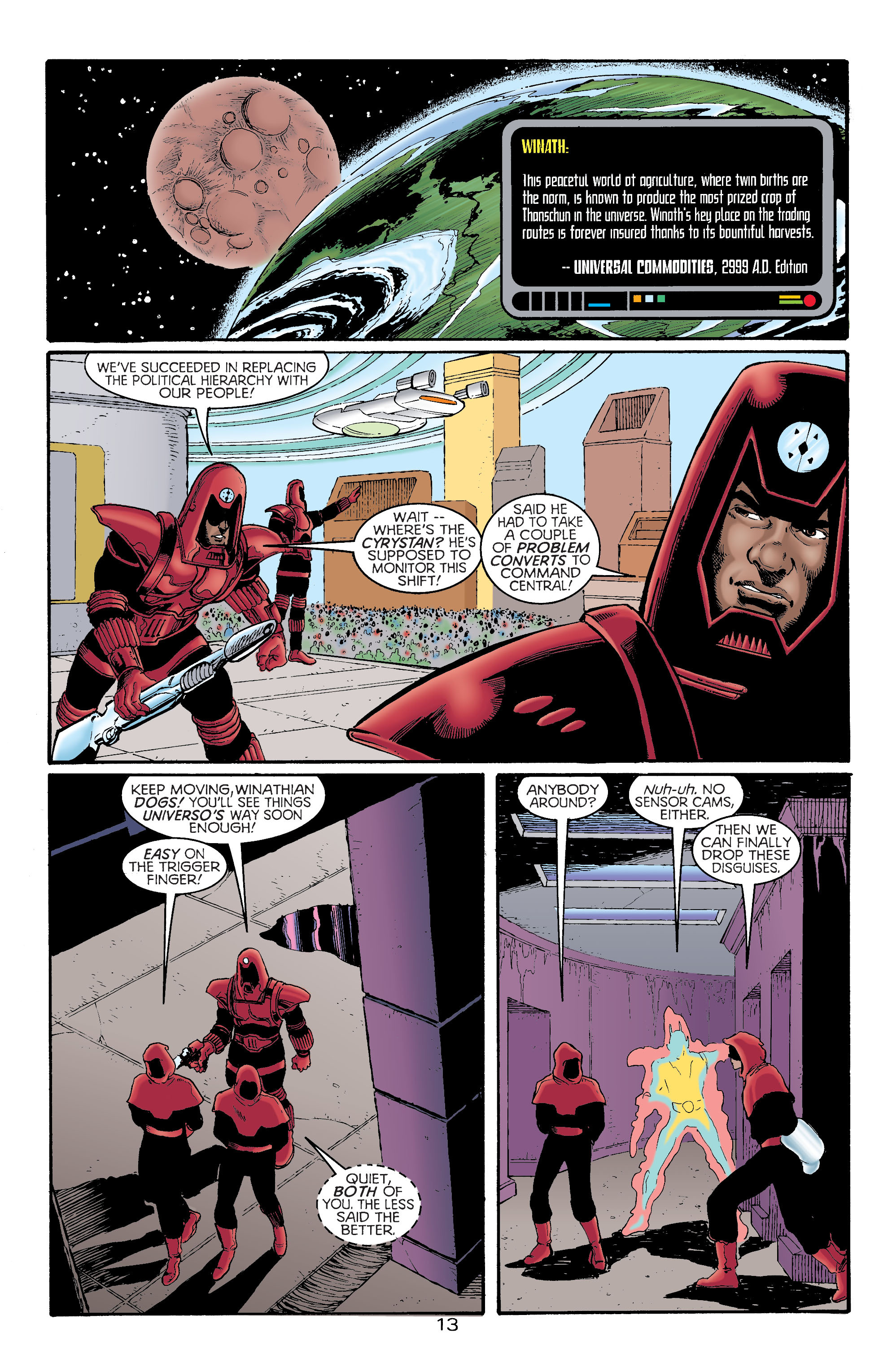 Read online Titans/Legion of Super-Heroes: Universe Ablaze comic -  Issue #3 - 16