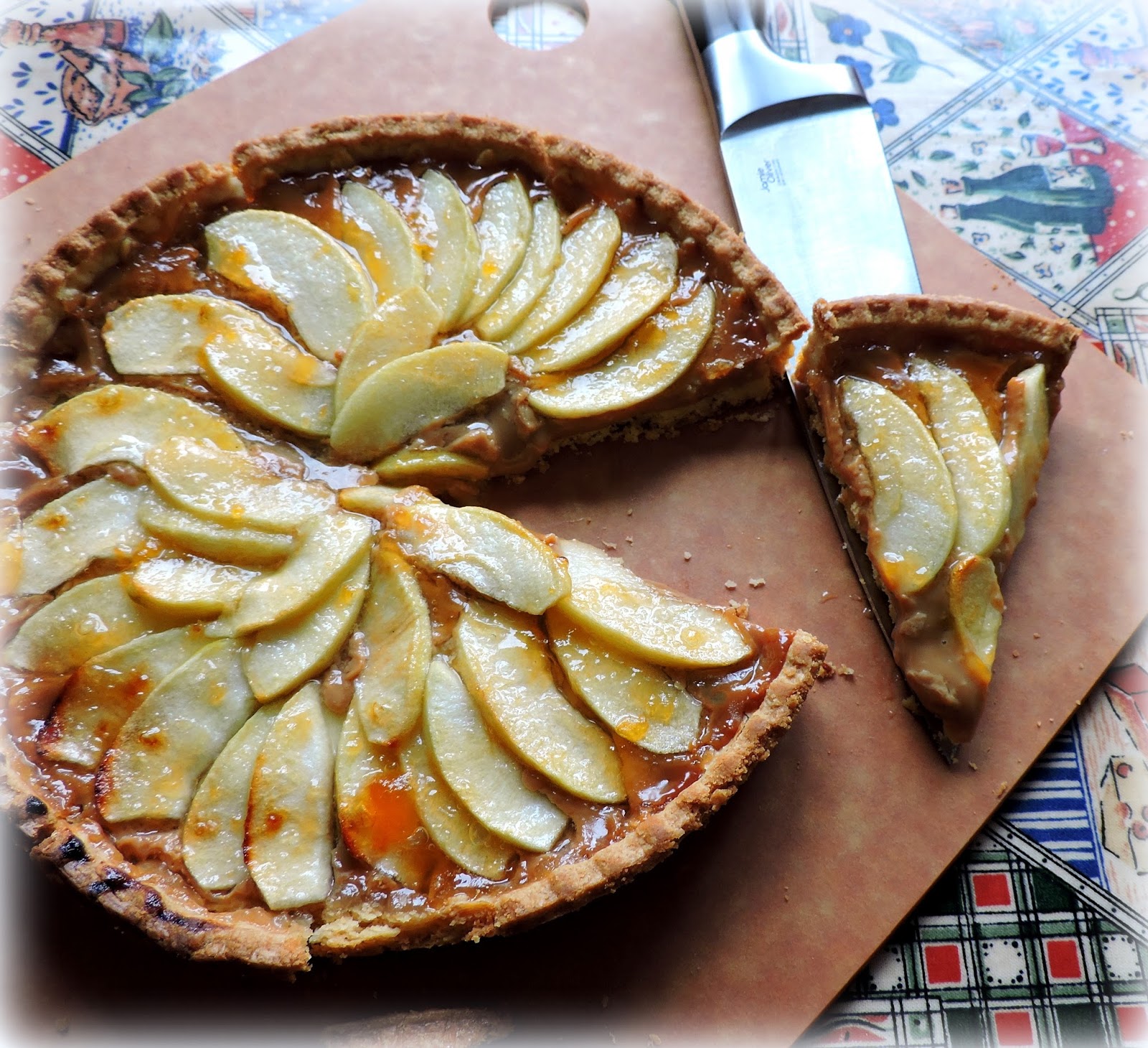 Toffee Apple Tart The English Kitchen
