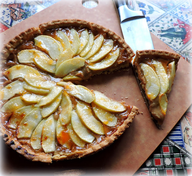 Toffee Apple Tart