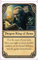 Ankh-Morpork - The character card for the Dragon King of Arms