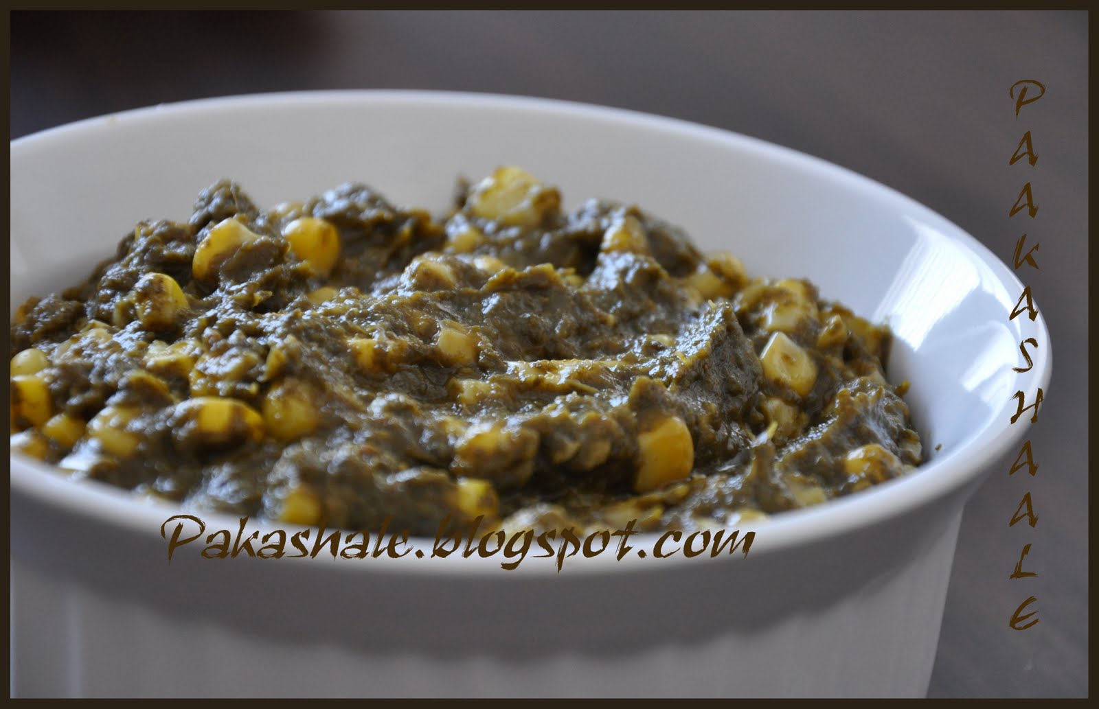 Paakashaale SPINACH CORN CURRY