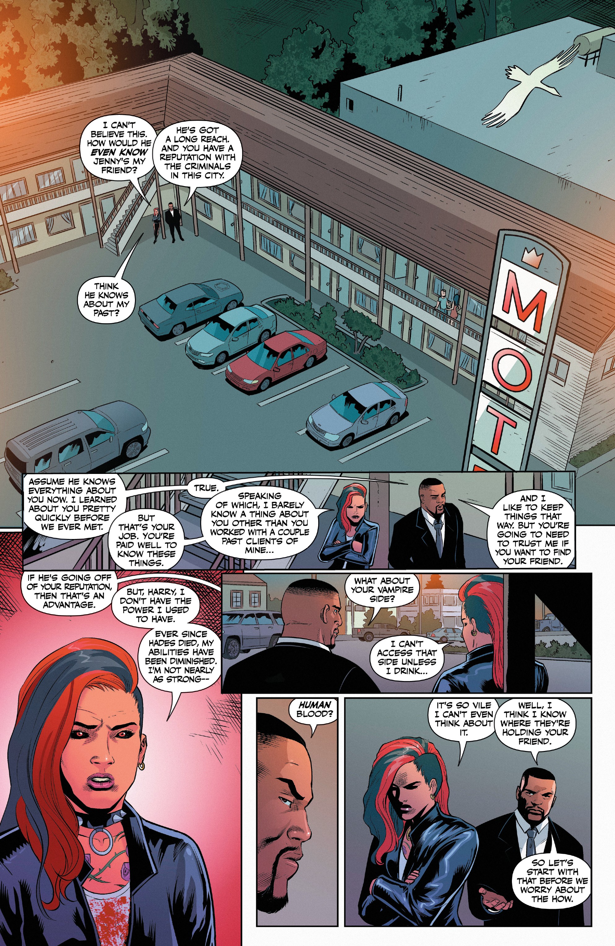 Read online Hellchild: Blood Money comic -  Issue #3 - 3