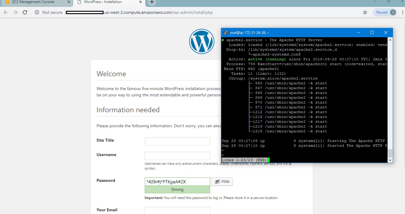DevOps and AWS implementation