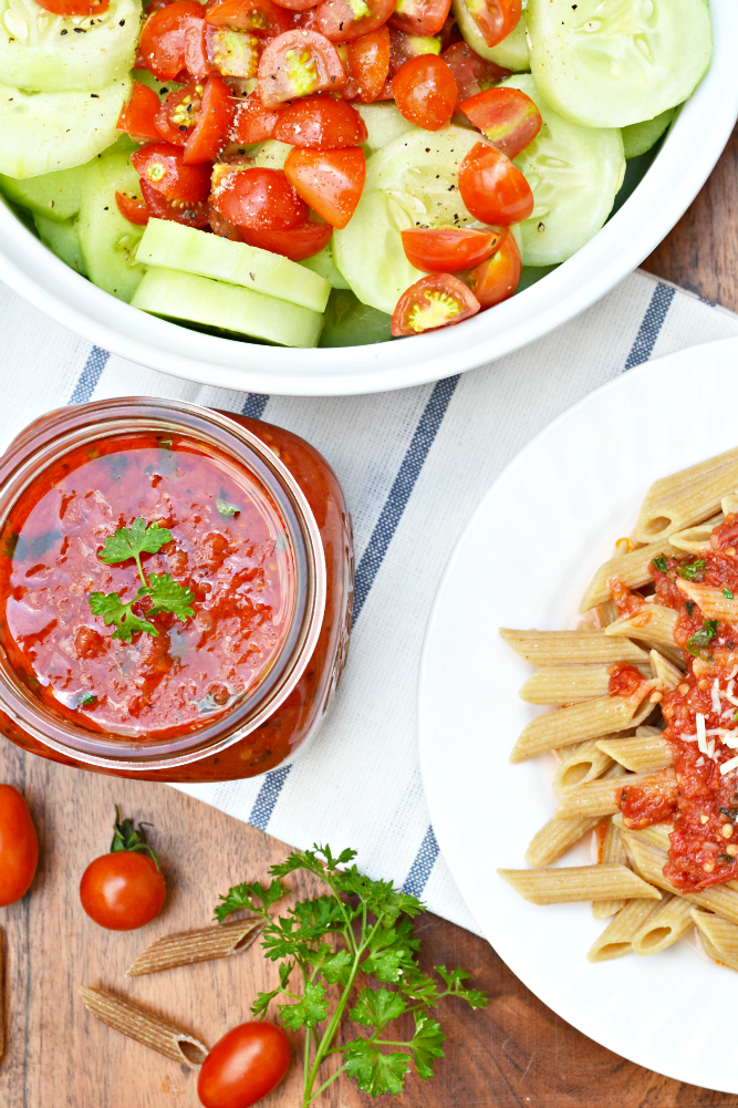 The Life of Jennifer Dawn How I Made Pasta Sauce from Garden Fresh