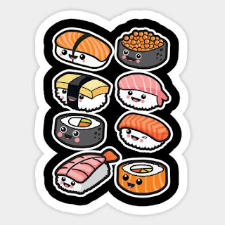 https://www.teepublic.com/sticker/2307036-sushi-family