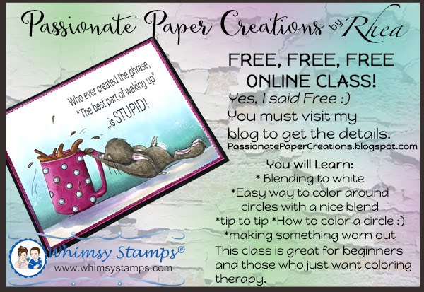 FREE online Coloring Class - But First Coffee