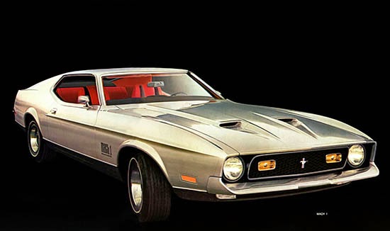 Burlappcar: 1971 Ford Mustang