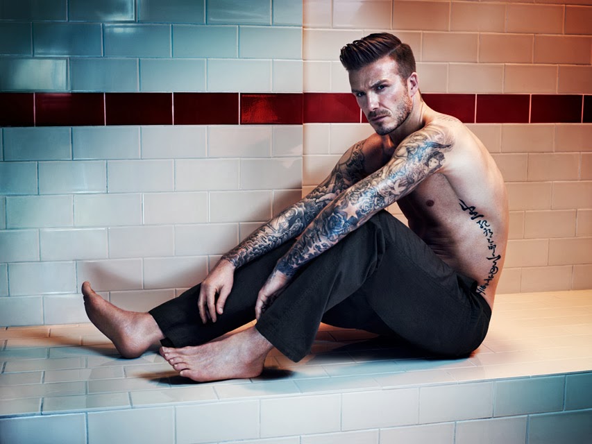 David Beckham Bodywear - Coleção Outono 2013 - H&M. Foto: Josh Olins / Divulgação