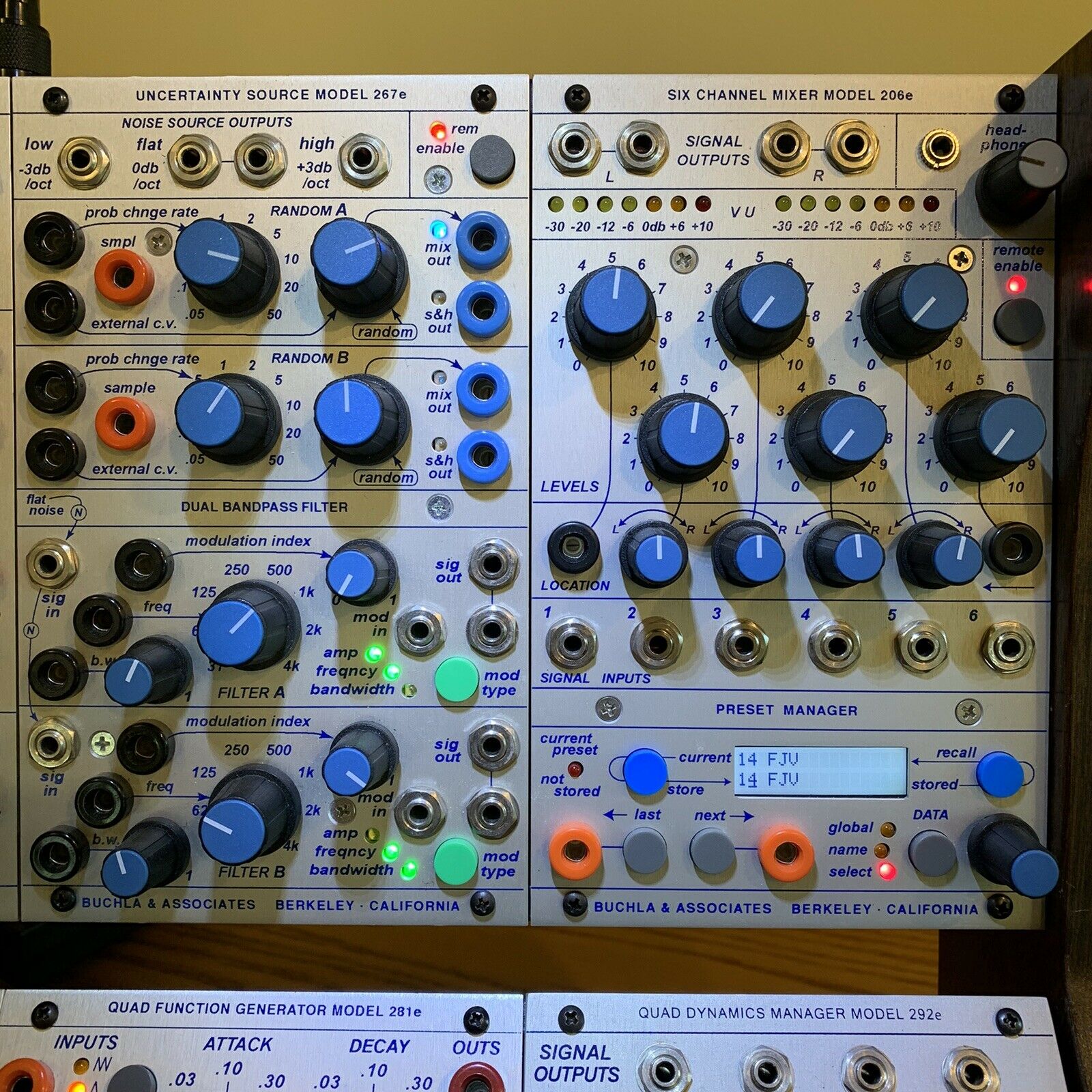 MATRIXSYNTH Buchla 200e Electric Music Box Modular Synthesizer with