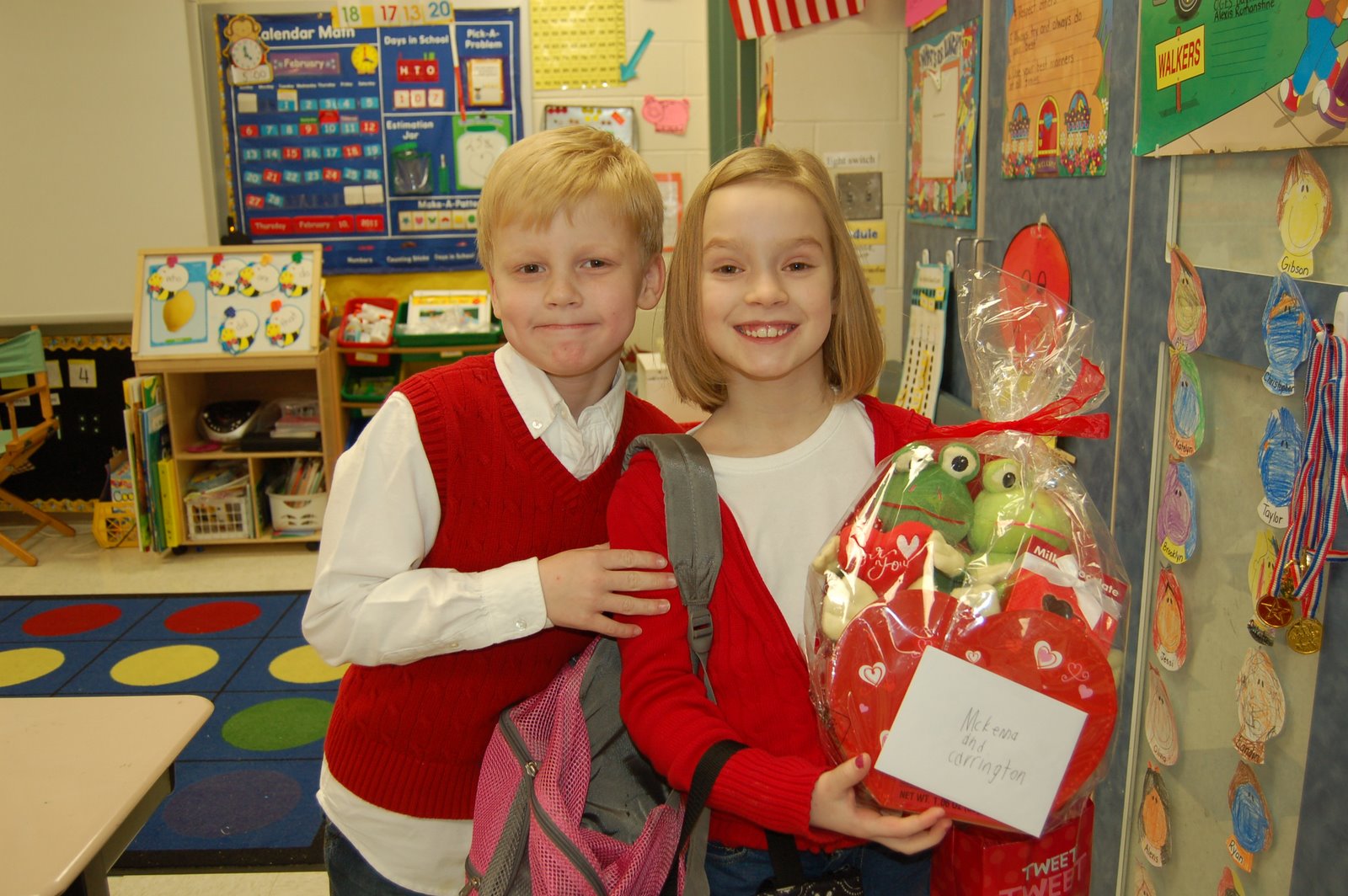 The Myrick Family Valentine Dance at School