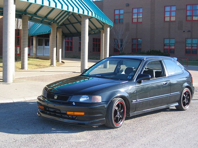 Honda Civic VI, hatchback, domani conversion