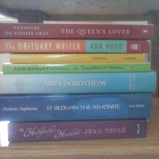 rainbow book stack on instagram