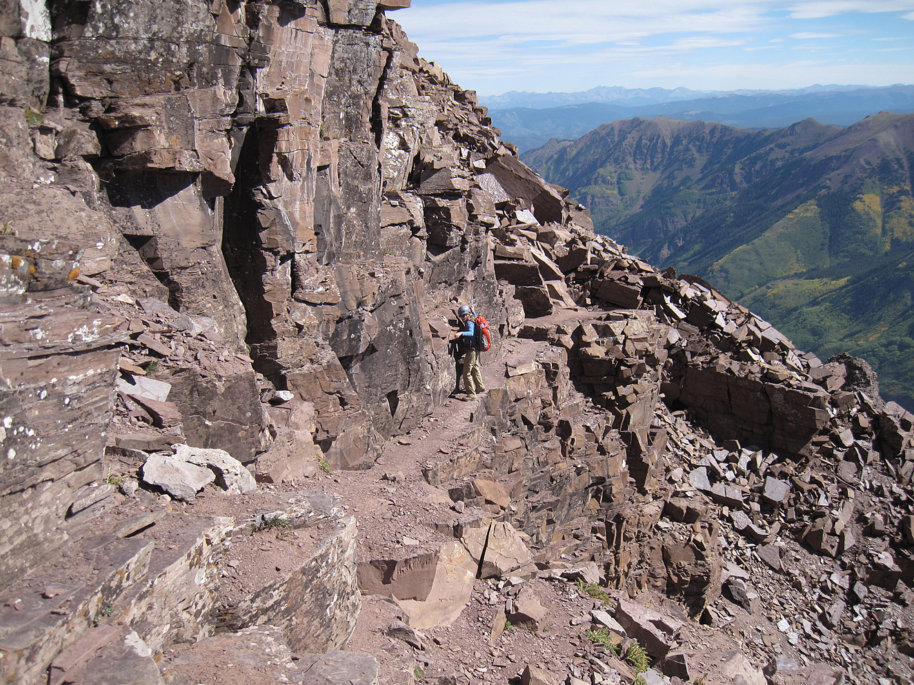 Colorado Mountaineering Featured Route Pyramid Peak, Northeast Ridge