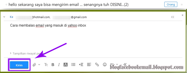 cara mengirim lewat email