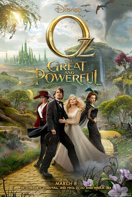 Oz the Great and Powerful, James Franco, Mila Kunis, Zach Braff, Rachel Weisz, Michelle Williams