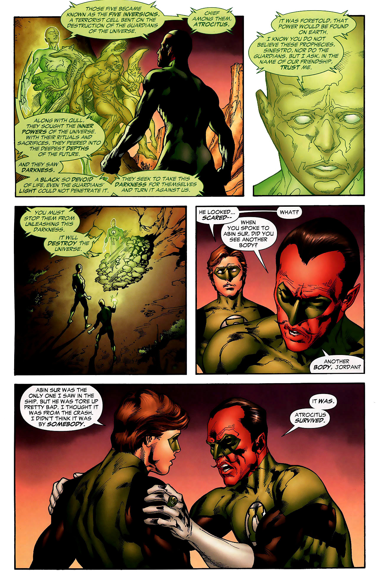 Read online Green Lantern (2005) comic -  Issue #33 - 16