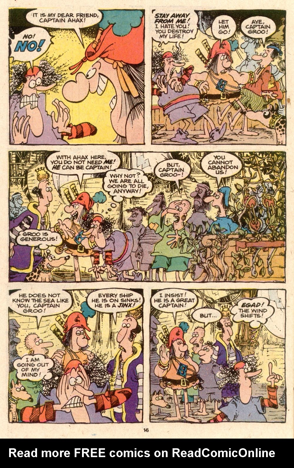 Read online Sergio Aragonés Groo the Wanderer comic -  Issue #57 - 16