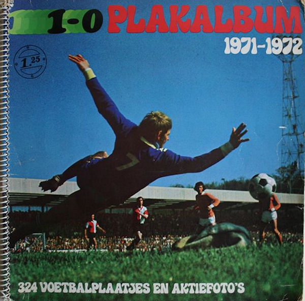 punt converteerbaar campagne Football Cartophilic Info Exchange: 1-0 magazine (Netherlands) - 1-0  Plakalbum 1971-1972