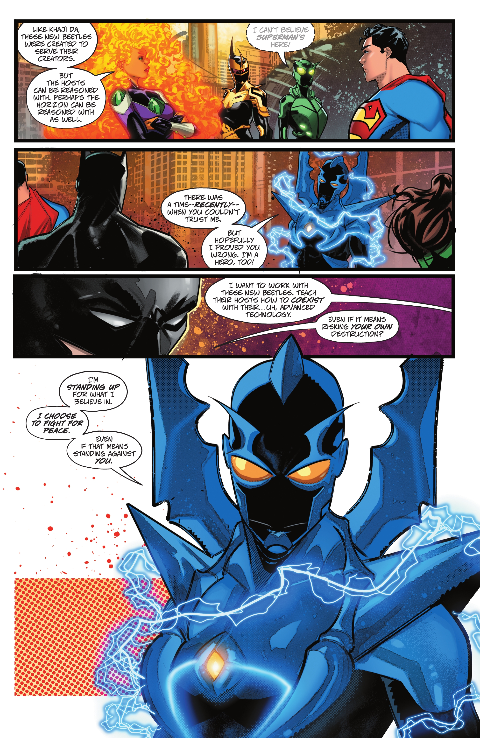 Read online Blue Beetle: Graduation Day comic -  Issue #5 - 22