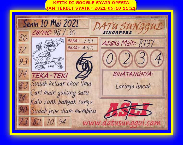 Kode Syair Sgp Forum Syair Sgp Hari Ini