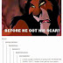 what was scar's name before he got his scar? 
