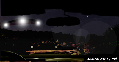 Triangle UFO Reported Hovering at Treetop Level Triangle UFO Reported Hovering at Treetop Level
