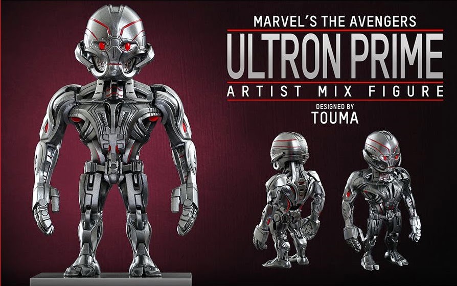 Marvel’s Avengers Age of Ultron Artist Mix Figures Series 1 by Touma & Hot Toys - Ultron Prime