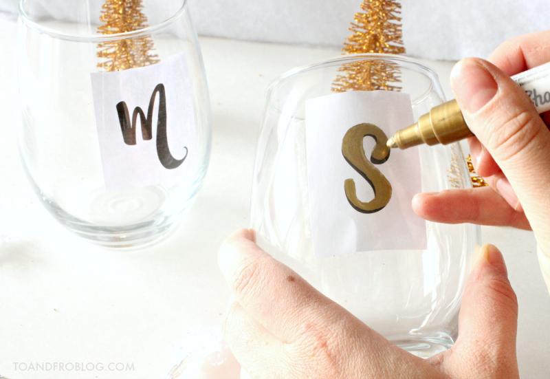 The Perfect Adult Party Gift: Personalized Wine Glass Tutorial