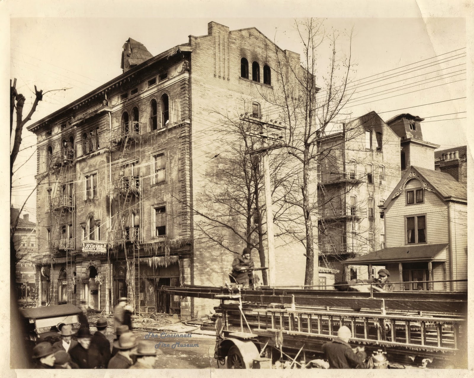 Cincinnati Fire Department History Destructive Fire