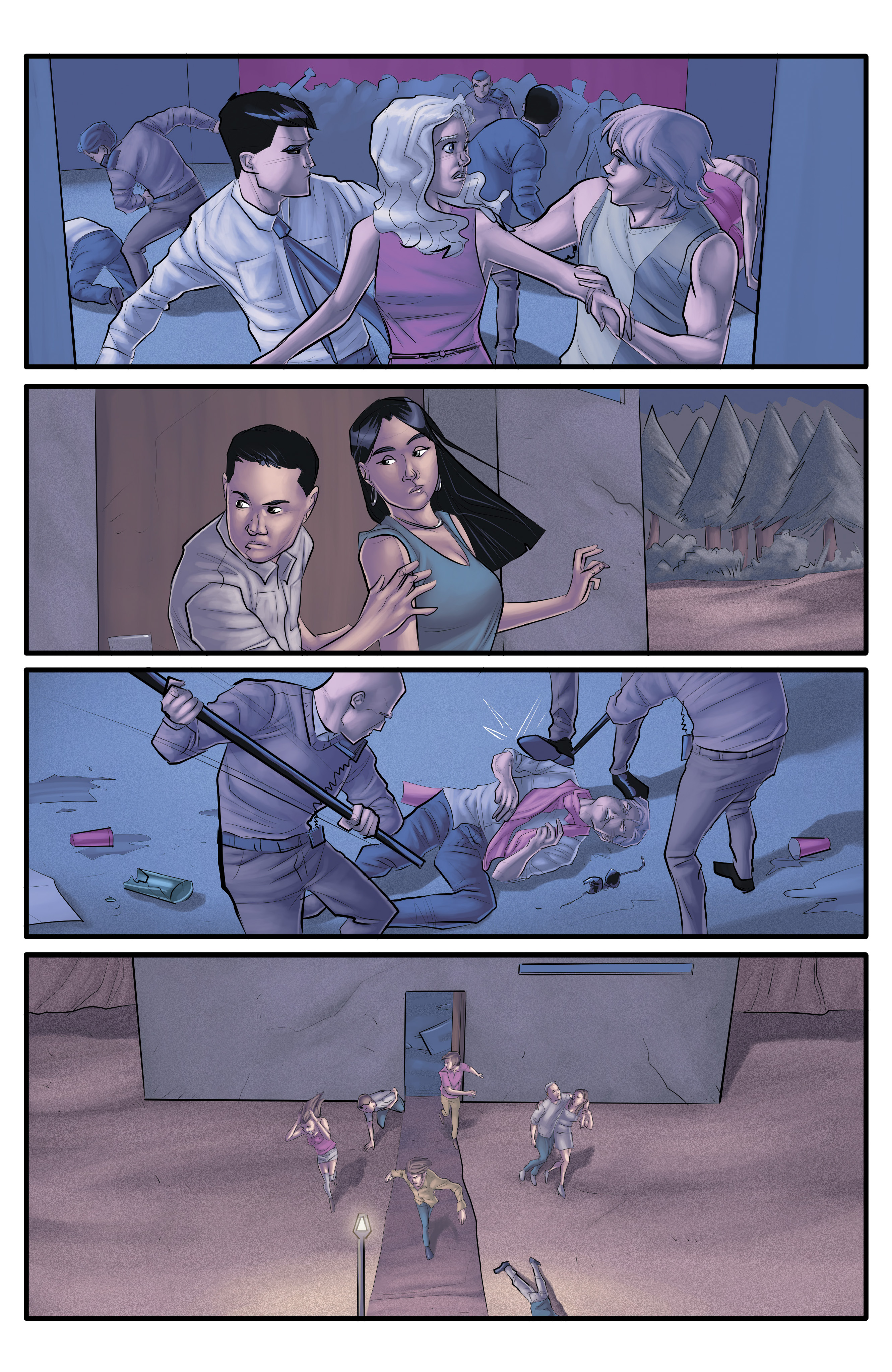 Read online Morning Glories comic -  Issue #47 - 24
