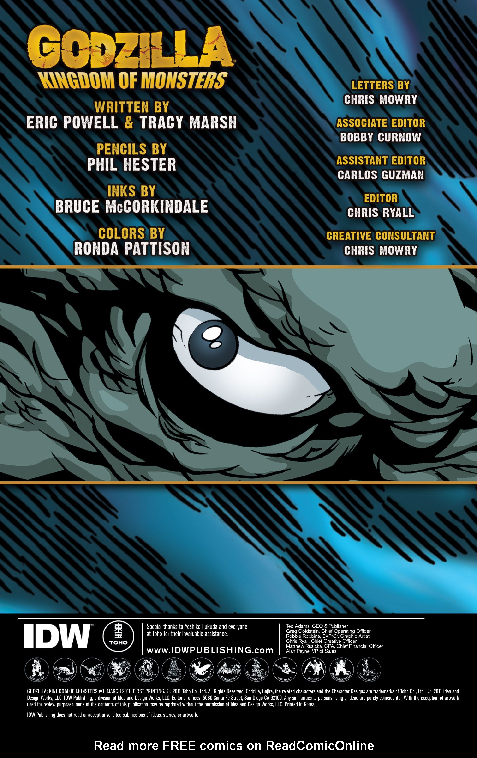 Read online Godzilla: Kingdom of Monsters comic -  Issue #1 - 2