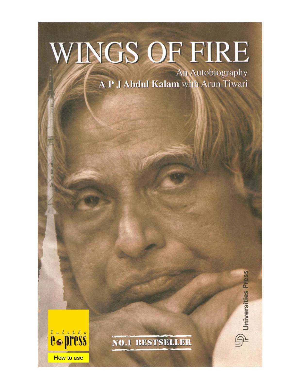  Bonala Kondal: A P J ABDUL KALAM 'S AUTOBIOGRAPHY WINGS OF FIRE Motiv 