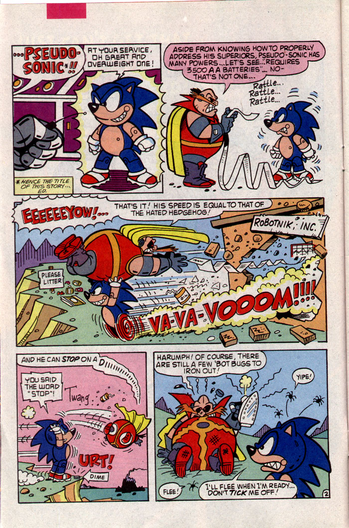 Sonic The Hedgehog (1993) issue 9 - Page 3