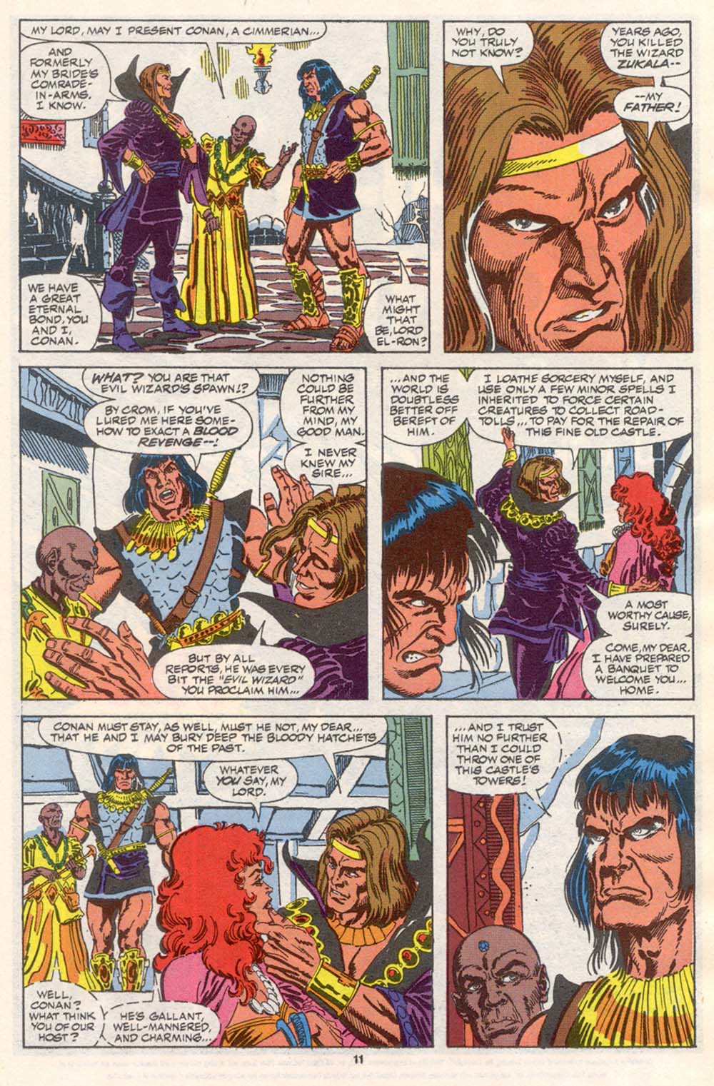 Read online Conan the Barbarian (1970) comic -  Issue #242 - 9
