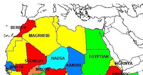 Geografía Política : África Lenguas