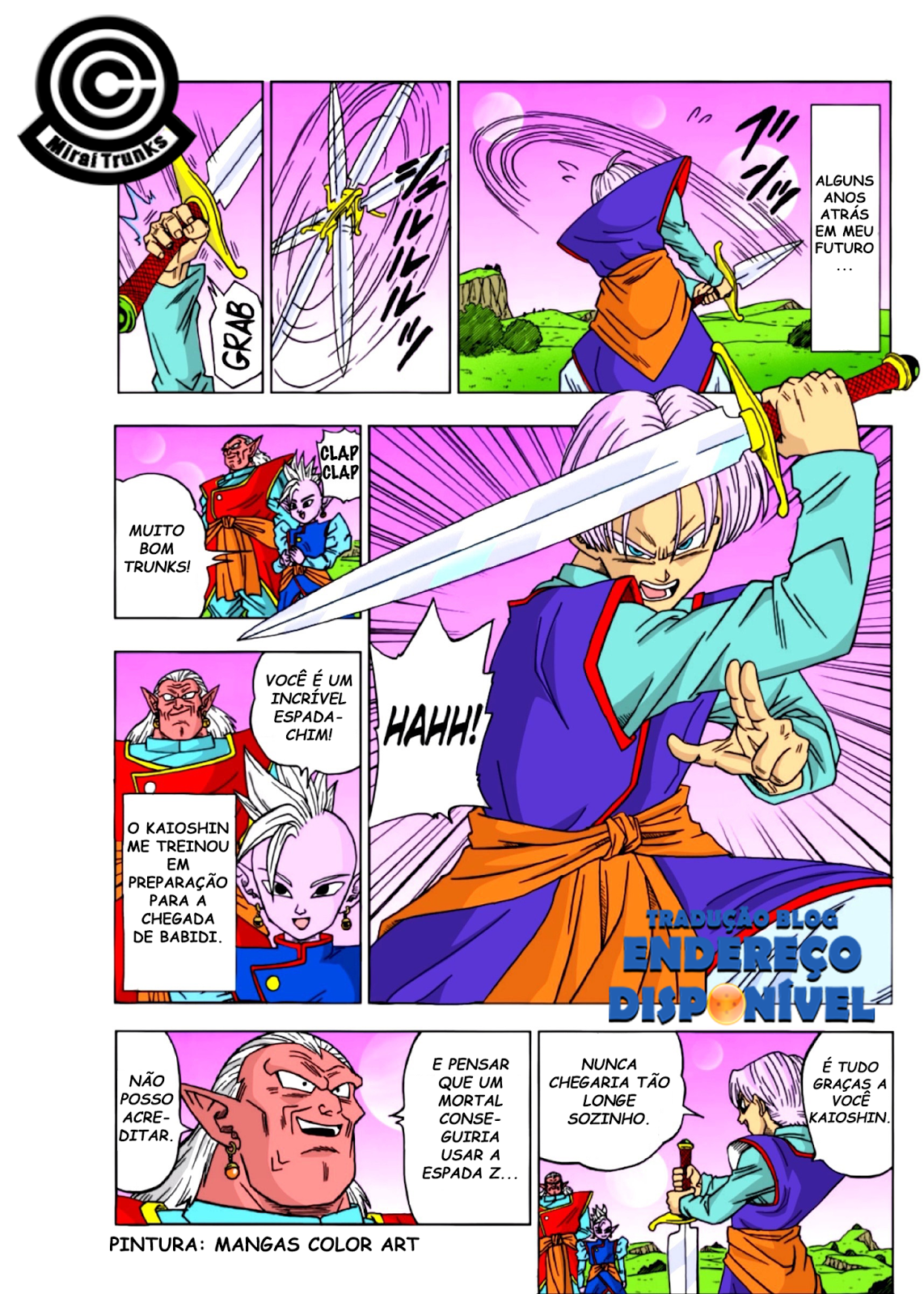 Trunks do Futuro  Dragon ball super manga, Dragon ball super goku