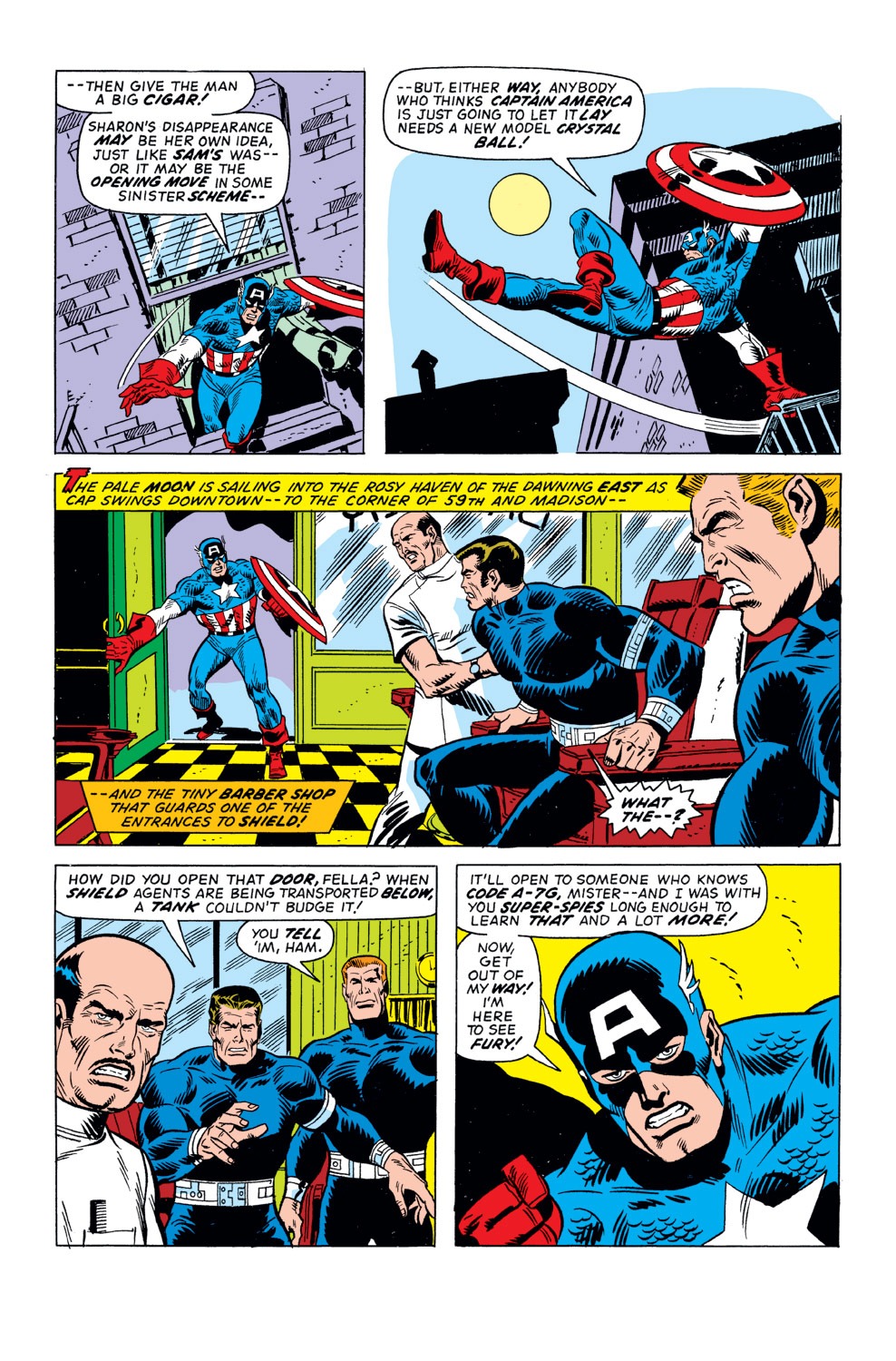 Read online Captain America (1968) comic -  Issue #161 - 4