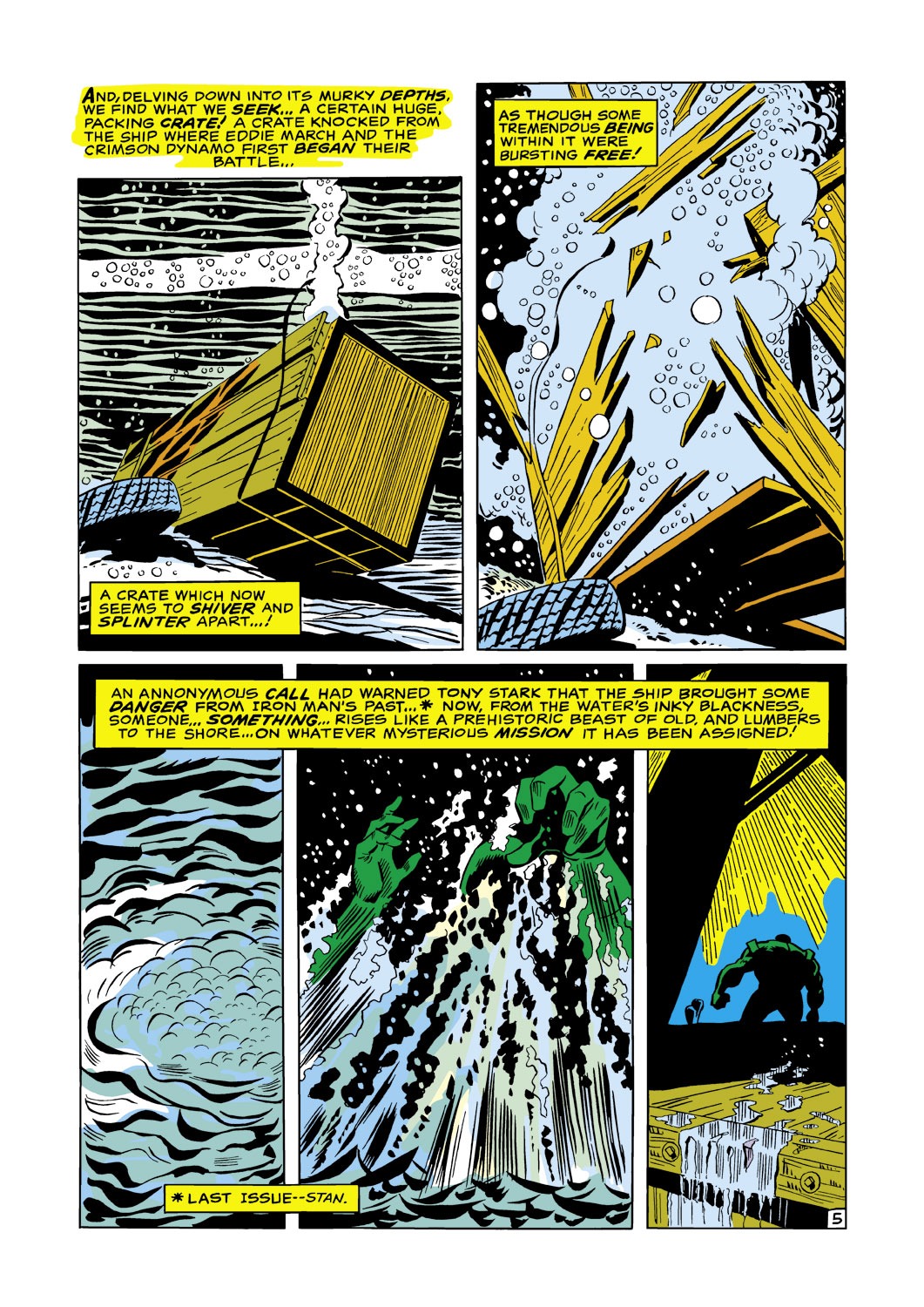 Read online Iron Man (1968) comic -  Issue #22 - 6