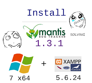 Install MantisBT Bug Tracker 1.3.1 on Windows 7 localhost tutorial