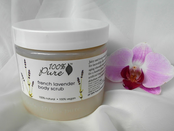 100% Pure - French Lavender Body Scrub 