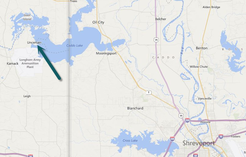 Uncertain, Texas A piece of My History Uncertain, Texas A Piece of My History