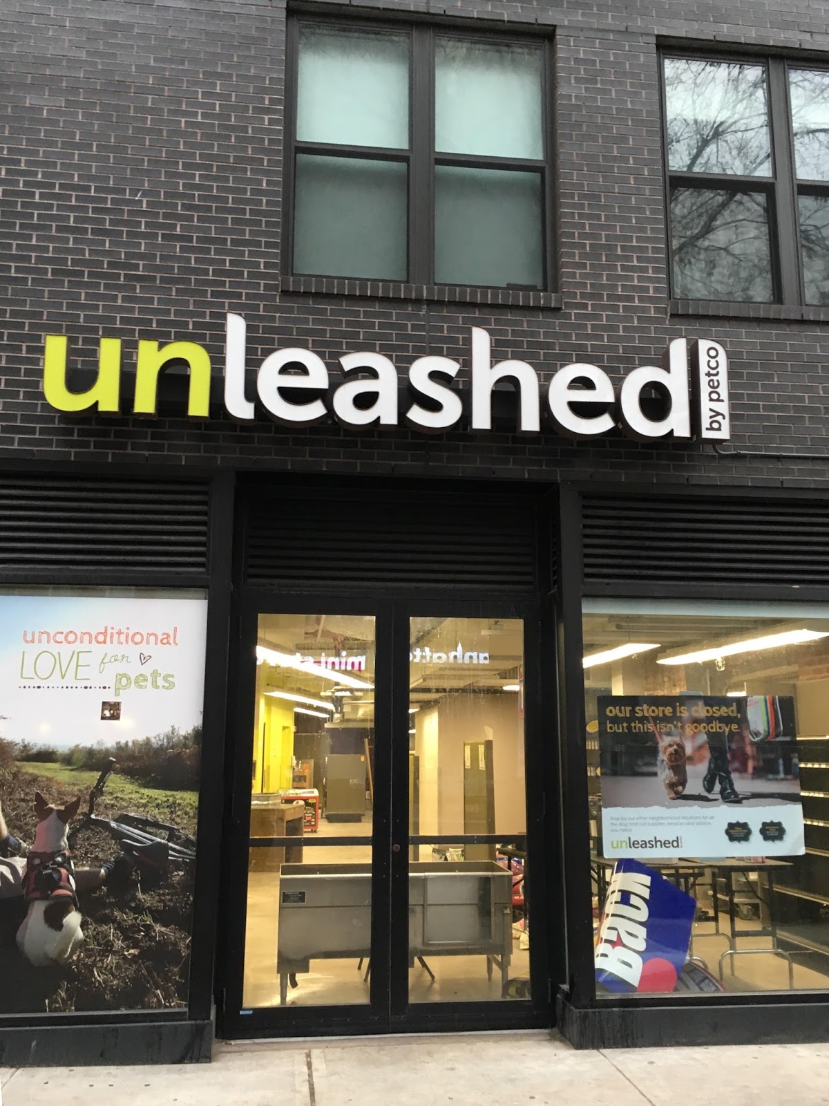 EV Grieve Last day for Unleashed by Petco on 2nd Avenue