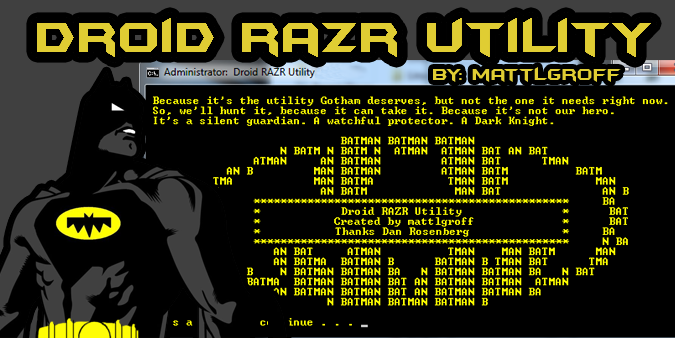 SCRIPT DROID RAZR Utility XT912 Jellybean Motorola