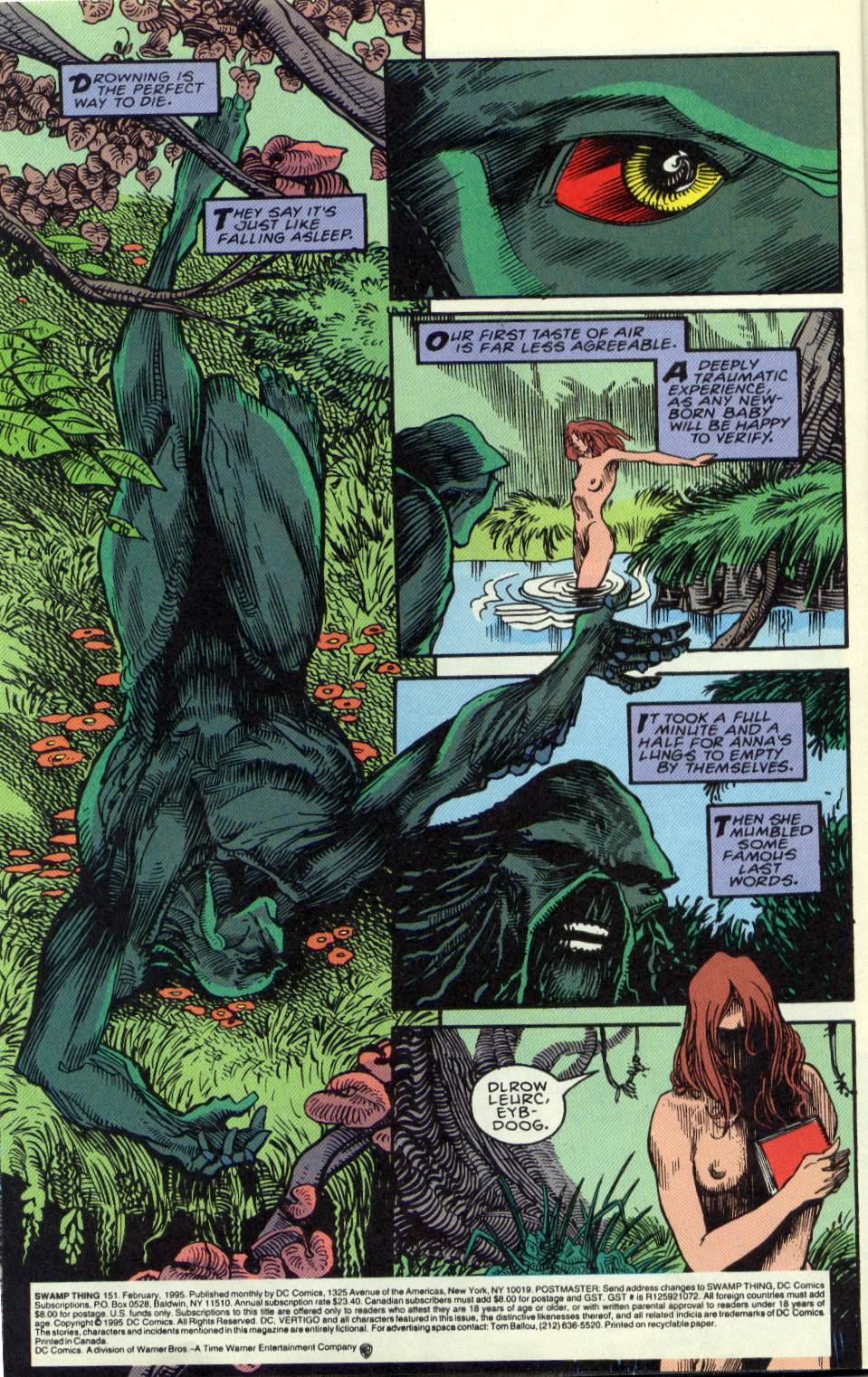 Swamp Thing (1982) Issue #151 #159 - English 5