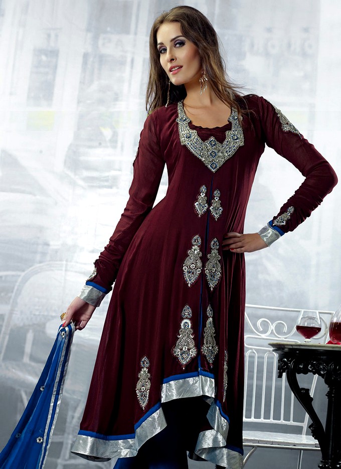 New Anarkali Suits | Indian Anarkali Fashion 2013-2014 - She9 | Change ...
