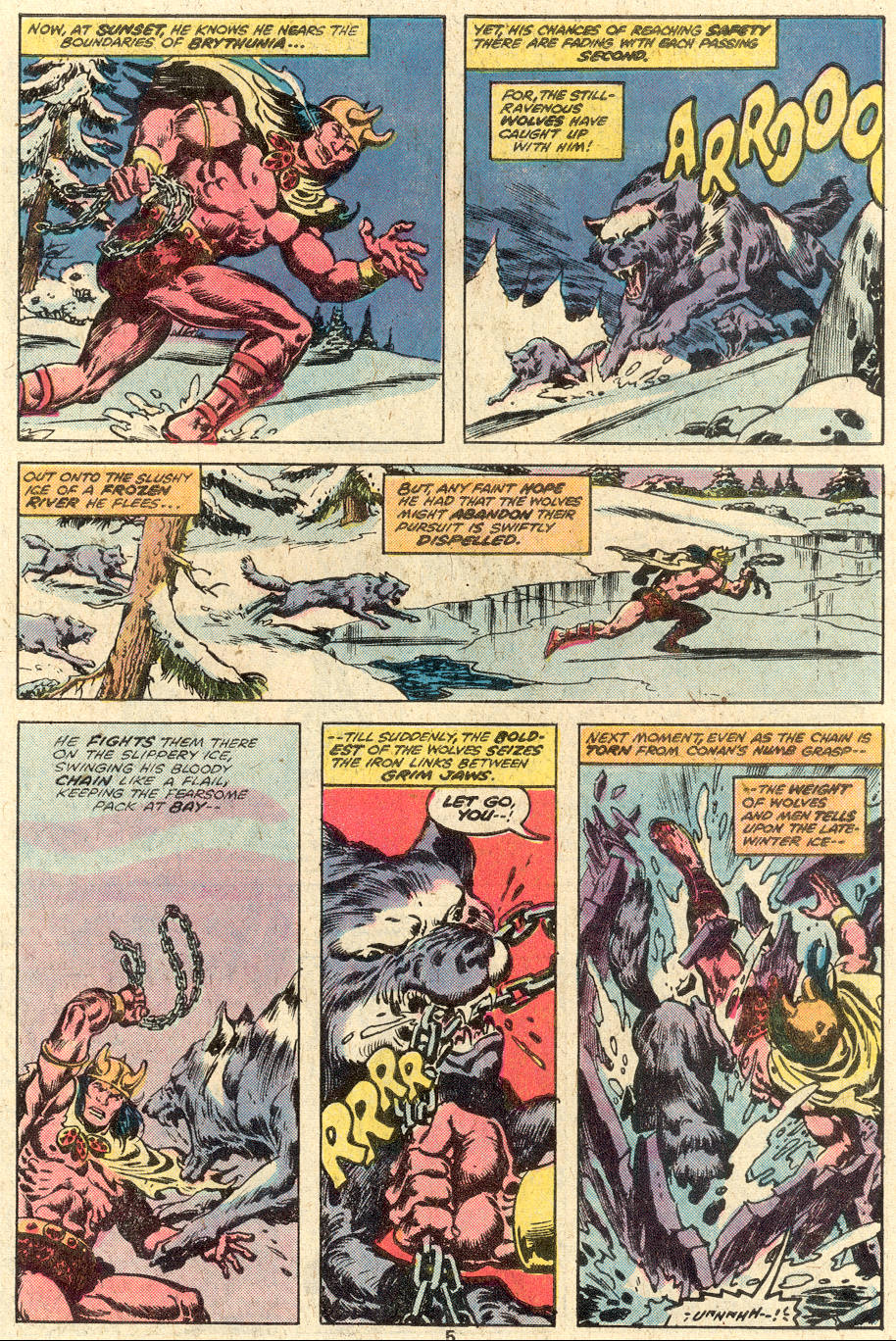 Read online Conan the Barbarian (1970) comic -  Issue #92 - 5