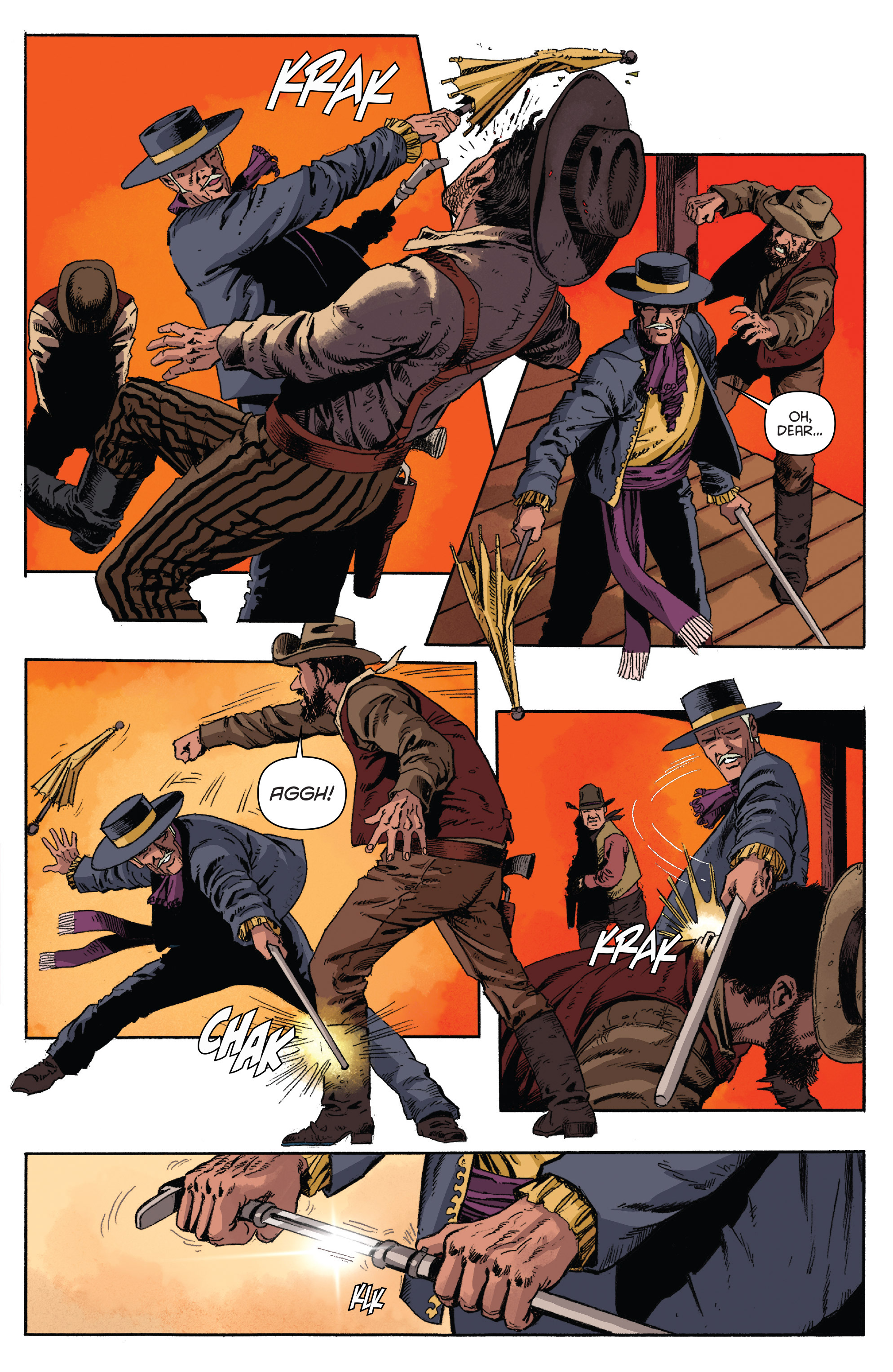 Read online Django/Zorro comic -  Issue #1 - 22