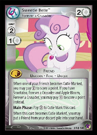 My Little Pony Sweetie Belle, Forever a Crusader Marks in Time CCG Card