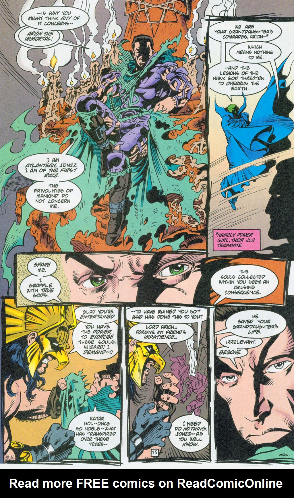 Read online Hawkman (1993) comic -  Issue #32 - 17